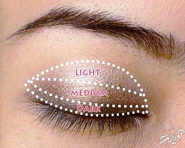 آرایش چشم پف دار